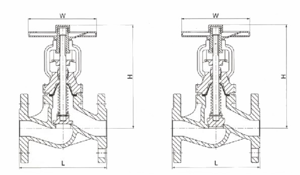 進(jìn)口保溫截止閥結(jié)構(gòu)圖