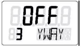 用功能鍵切換到參數(shù)三